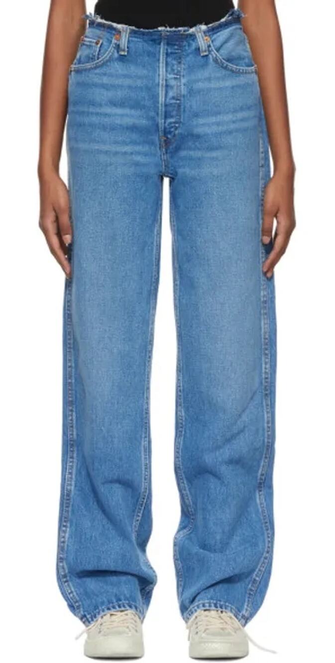 RE/DONE 90's Crop Low Slung Jeans 29